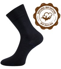 Unisex ponožky z bio bavlny - 3 páry Bioban Lonka tmavě modrá