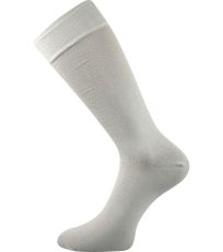 Pánské společenské ponožky - 3 páry Diplomat Lonka světle šedá