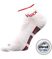 Unisex sportovní ponožky - 3 páry Dukaton silproX Voxx bílá