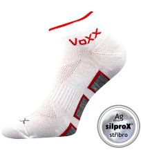 Unisex sportovní ponožky - 3 páry Dukaton silproX VoXX® bílá