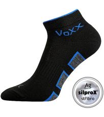 Unisex sportovní ponožky - 3 páry Dukaton silproX Voxx černá