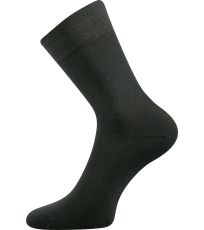 Unisex společenské ponožky - 3 páry Dypak Modal Lonka tmavě šedá