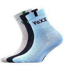 Dětské prodyšné ponožky - 3 páry Fredík VoXX® mix B - kluk