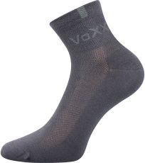 Unisex ponožky - 3 páry Fredy Voxx tmavě šedá