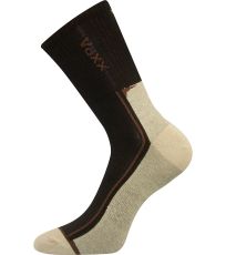 Unisex sportovní ponožky Josef Voxx hnědá OLD