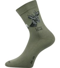 Pánské tematické ponožky Lassy Voxx srnec