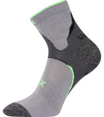 Unisex ponožky - 3 páry Maxter silproX VoXX® světle šedá