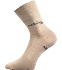 Unisex ponožky s volným lemem Mission Medicine Voxx béžová
