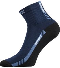Unisex sportovní ponožky - 3 páry Pius VoXX® tmavě modrá