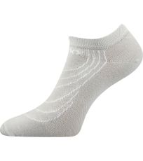 Unisex sportovní ponožky - 3 páry Rex 02 Voxx světle šedá