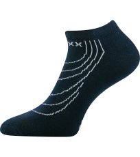 Unisex sportovní ponožky - 3 páry Rex 02 Voxx tmavě modrá