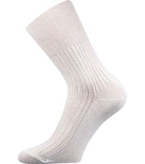 Unisex zdravotní ponožky - 1 pár Zdrav Boma bílá