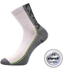 Pánské sportovní ponožky - 3 páry Revolt Voxx světle šedá