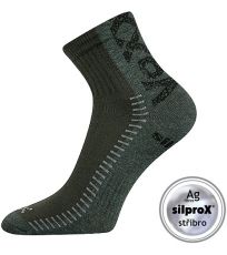 Pánské sportovní ponožky - 3 páry Revolt Voxx khaki