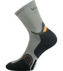 Unisex sportovní ponožky Actros silproX Voxx světle šedá