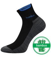Unisex sportovní ponožky Brooke Voxx černá