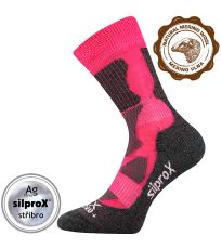 Unisex froté ponožky Etrex Voxx růžová