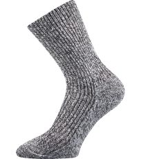 Unisex ponožky zimní s volným lemem Říp Boma