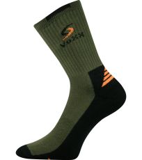 Unisex sportovní ponožky Tronic Voxx tmavě zelená OLD
