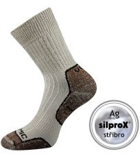 Unisex trekingové ponožky Zenith L+P Voxx béžová