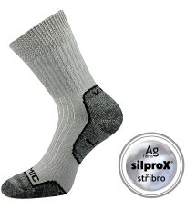 Unisex trekingové ponožky Zenith L+P Voxx světle šedá