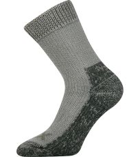 Unisex silné froté ponožky Alpin VoXX® světle šedá