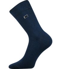 Pánské vzorované ponožky - 3 páry Žolík II Boma tmavě modrá