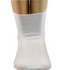 Unisex speciální volné ponožky Oregan Lonka bílá
