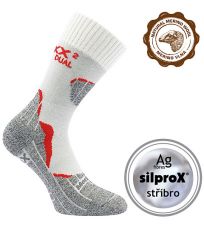 Unisex dvouvrstvé ponožky Dualix Voxx smetanová