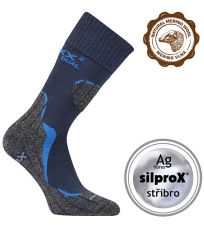 Unisex dvouvrstvé ponožky Dualix Voxx tmavě modrá