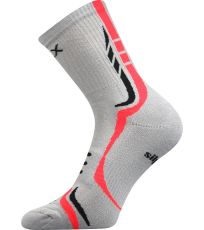 Unisex sportovní ponožky Thorx Voxx světle šedá