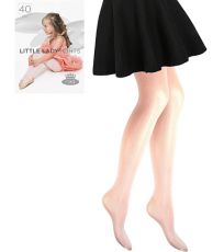 Silonové punčochy LITTLE LADY 40 DEN Lady B beige