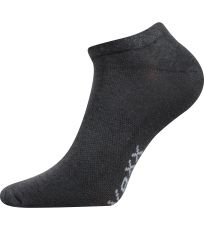 Unisex sportovní ponožky - 3 páry Rex 00 VoXX® tmavě šedá