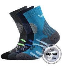 Dětské outdoorové ponožky - 3 páry Horalik VoXX® mix B - kluk