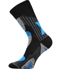 Unisex froté ponožky Vision Voxx černá - modrá
