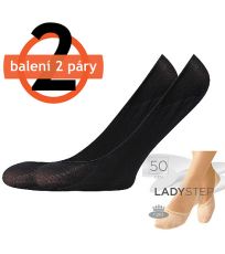 Silonové ponožky - 2 páry LADY 50 DEN Lady B nero