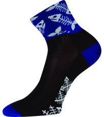 Unisex vzorované sportovní ponožky Ralf X Voxx ryby
