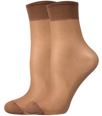 Silonové ponožky - 6x2 páry NYLON 20 DEN Lady B beige