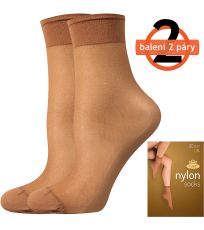 Silonové ponožky - 6x2 páry NYLON 20 DEN Lady B