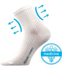 Unisex ponožky - 3 páry Demedik Lonka bílá