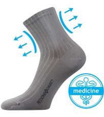 Unisex ponožky - 3 páry Demedik Lonka světle šedá
