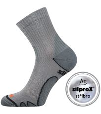 Unisex extra prodyšné ponožky Silo Voxx světle šedá