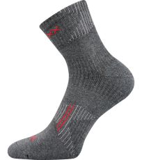 Unisex sportovní ponožky Patriot B Voxx tmavě šedá melé