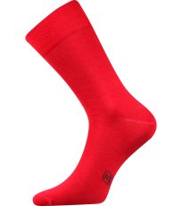 Pánské společenské ponožky Decolor Lonka červená