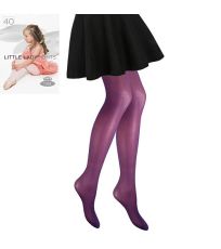 Silonové punčochy LITTLE LADY 40 DEN Lady B royal purple