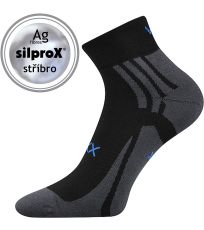 Pánské extra prodyšné ponožky - 3 páry Abra Voxx černá