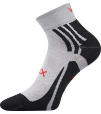 Pánské extra prodyšné ponožky - 3 páry Abra Voxx světle šedá