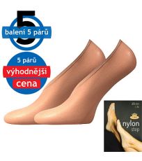 Silonové ponožky - 5 párů NYLON 20 DEN Lady B