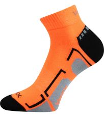 Unisex sportovní ponožky - 3 páry Flash Voxx neon oranžová