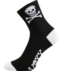 Unisex vzorované sportovní ponožky Ralf X Voxx lebka